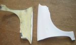 GFK Leichtbau-Kotflügelpaar (5065452111), Fiat Punto Mk 1